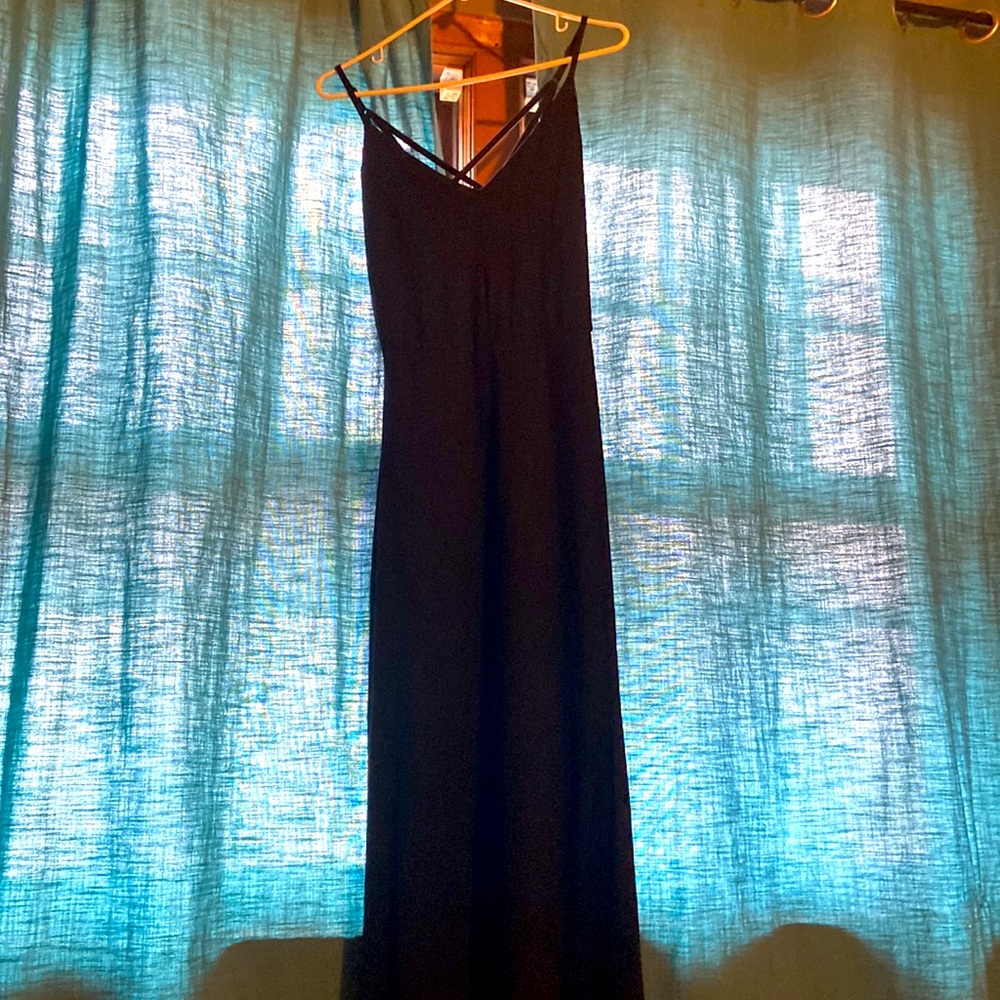 Brand new black maxi dress tags on new